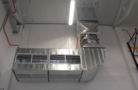 Ipari beruházásaink... Ipari csarnok fűstelszívó ventilátor
